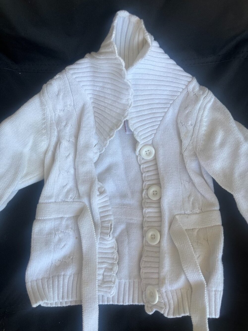 GIRLS WHITE BUTTON UP JACKET + GIRLS PINK HOODIE